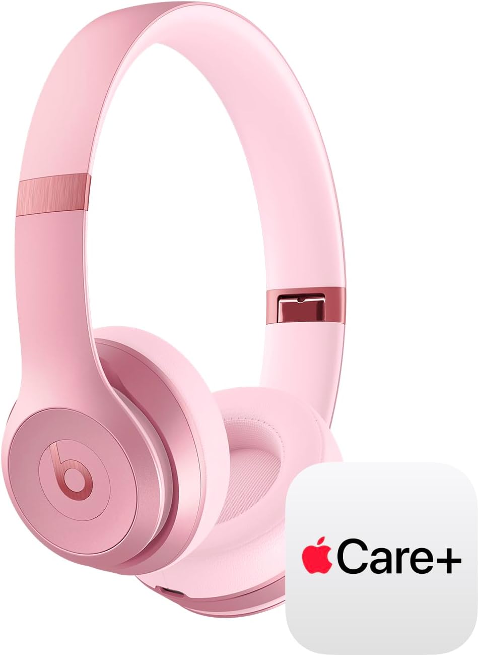 Beats Solo 4 - Wireless On-Ear Bluetooth Headphones, Up to 50-Hour Battery Life, Ultra-Lightweight Comfort, Powerful and Balanced Sound, Apple & Android Compatible - Matte Black