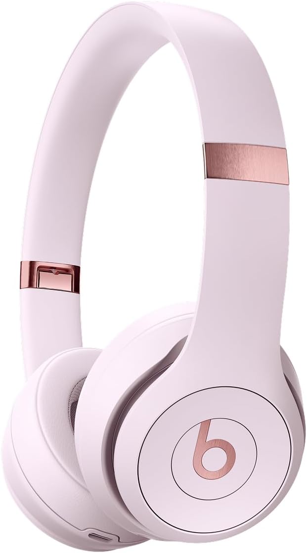 Beats Solo 4 - Wireless On-Ear Bluetooth Headphones, Up to 50-Hour Battery Life, Ultra-Lightweight Comfort, Powerful and Balanced Sound, Apple & Android Compatible - Matte Black