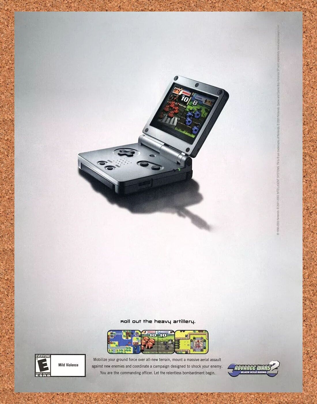 2005 Nintendo Game Boy Advance SP Console Original Ad v1