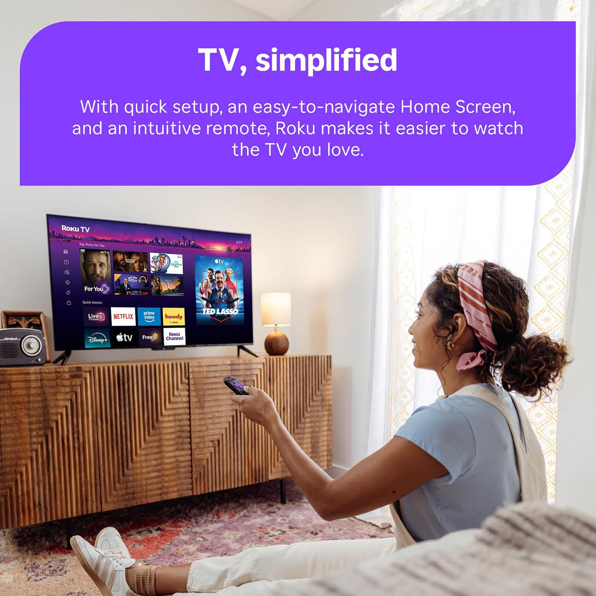 Roku 40-Inch Select Series Smart TV 2026-1080p Full HD TV - RokuTV