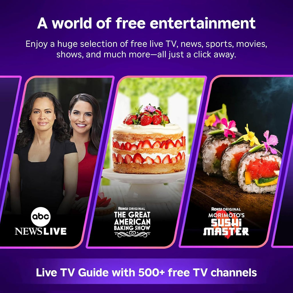 Roku 40-Inch Select Series Smart TV 2026-1080p Full HD TV - RokuTV