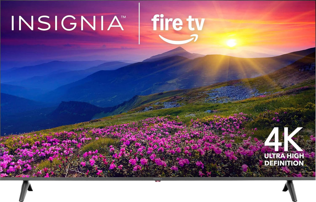 Insignia 65" Class F50 Series LED 4K UHD Smart Fire TV, Voice Remote with Alexa, Stream Live TV Without Cable