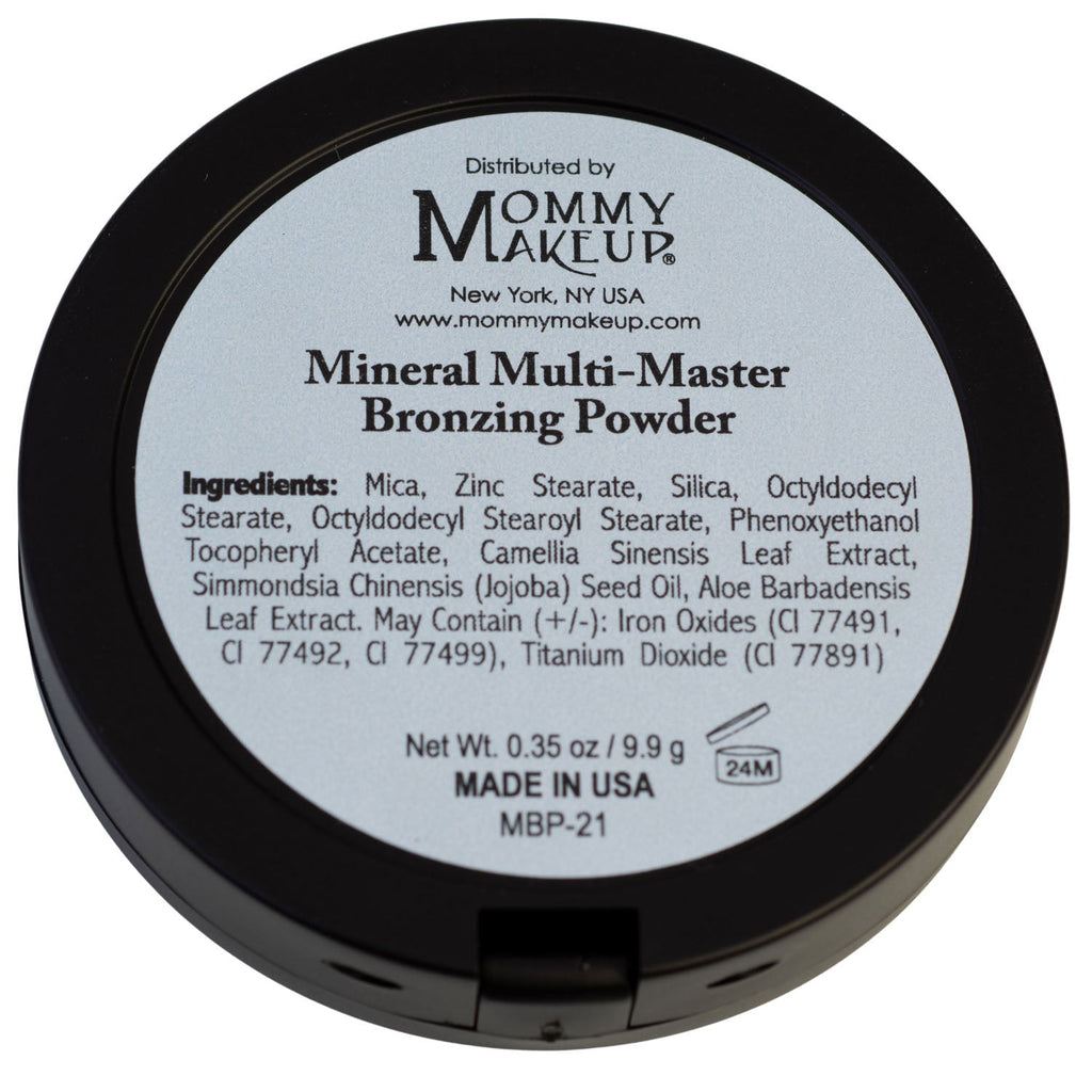 Mineral Multi-Master Bronzing Powder - Talc-free Bronzer for Face, Eyes, and Body