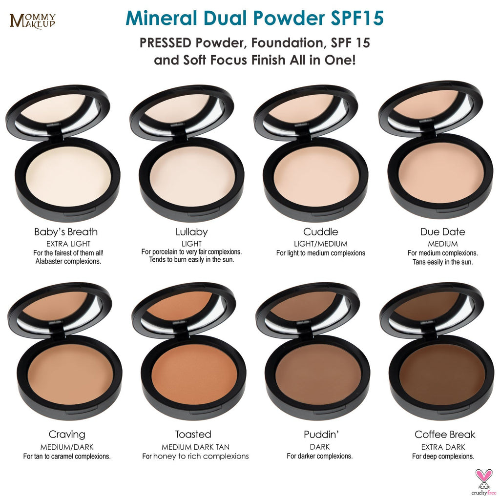 Mineral Dual Powder Foundation SPF15 (0.45 oz.) - CRAVING (Medium/Dark)