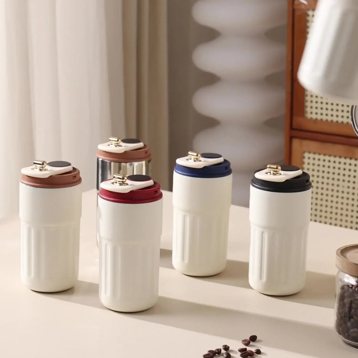 🌡️ Smart LED Thermos Bottle – Stainless Steel Travel Flask