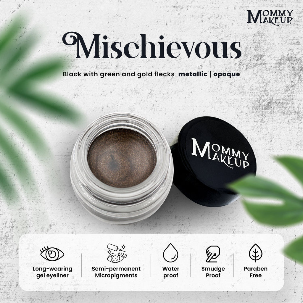 Stay Put Waterproof Gel Eyeliner w/ Micropigments - Mischievous
