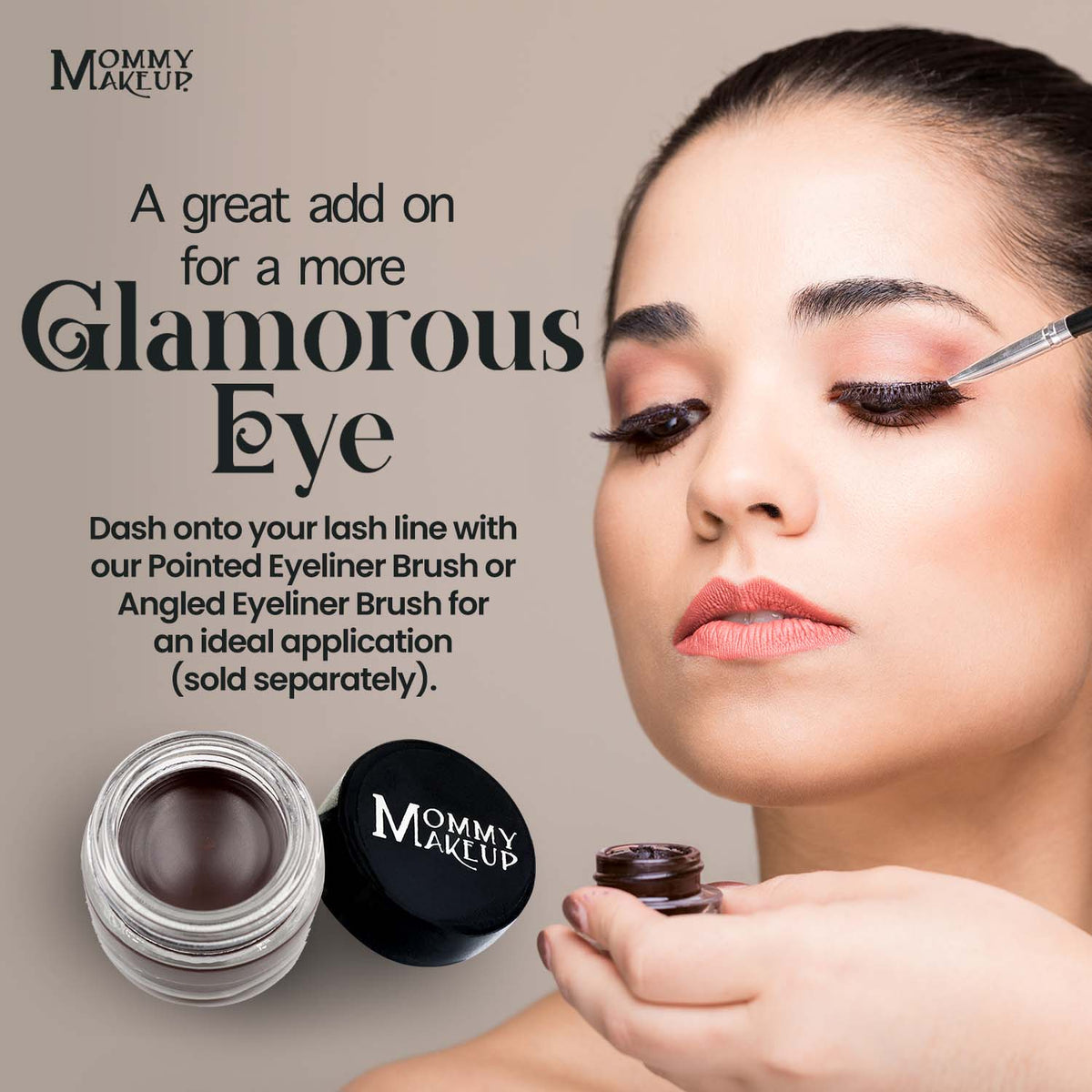 Chocolate Kiss Stay Put Waterproof Gel Eyeliner w/ Micropigments