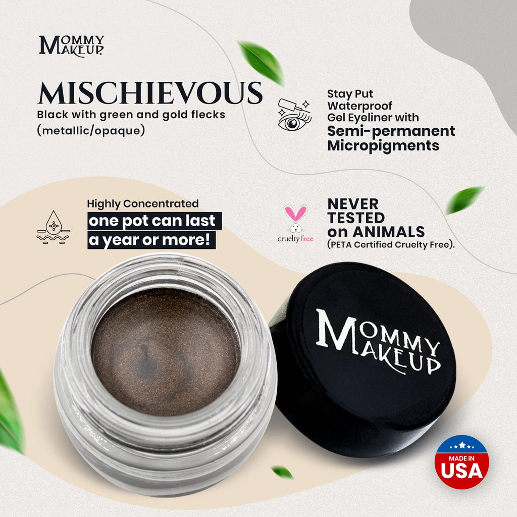 Stay Put Waterproof Gel Eyeliner w/ Micropigments - Mischievous