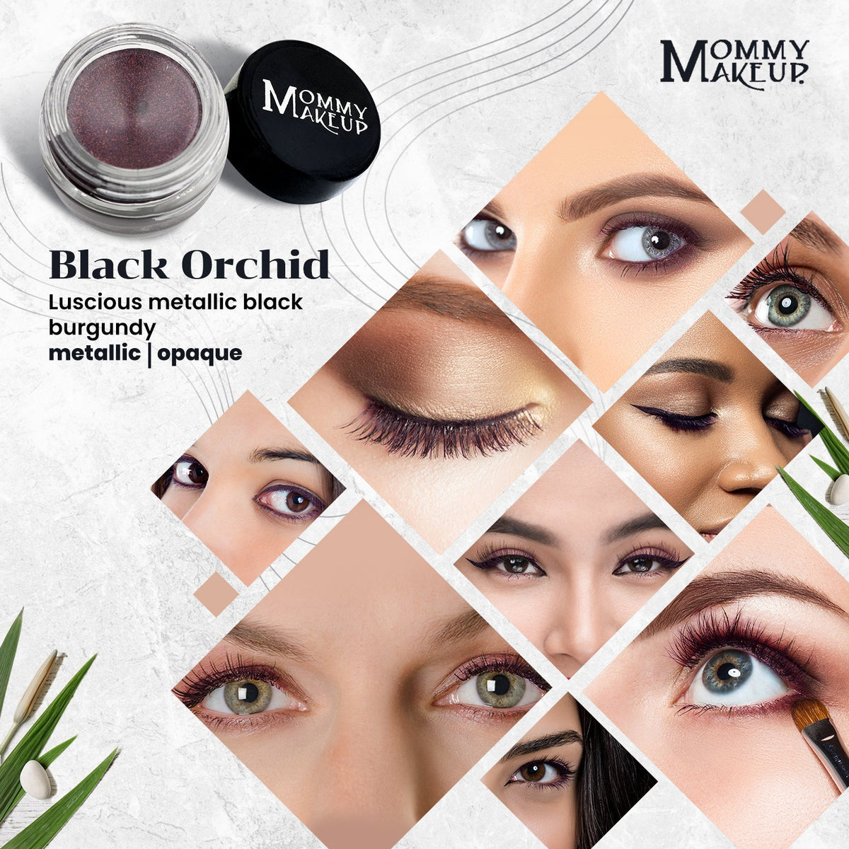 Black Orchid Stay Put Waterproof Gel Eyeliner w/ Micropigments