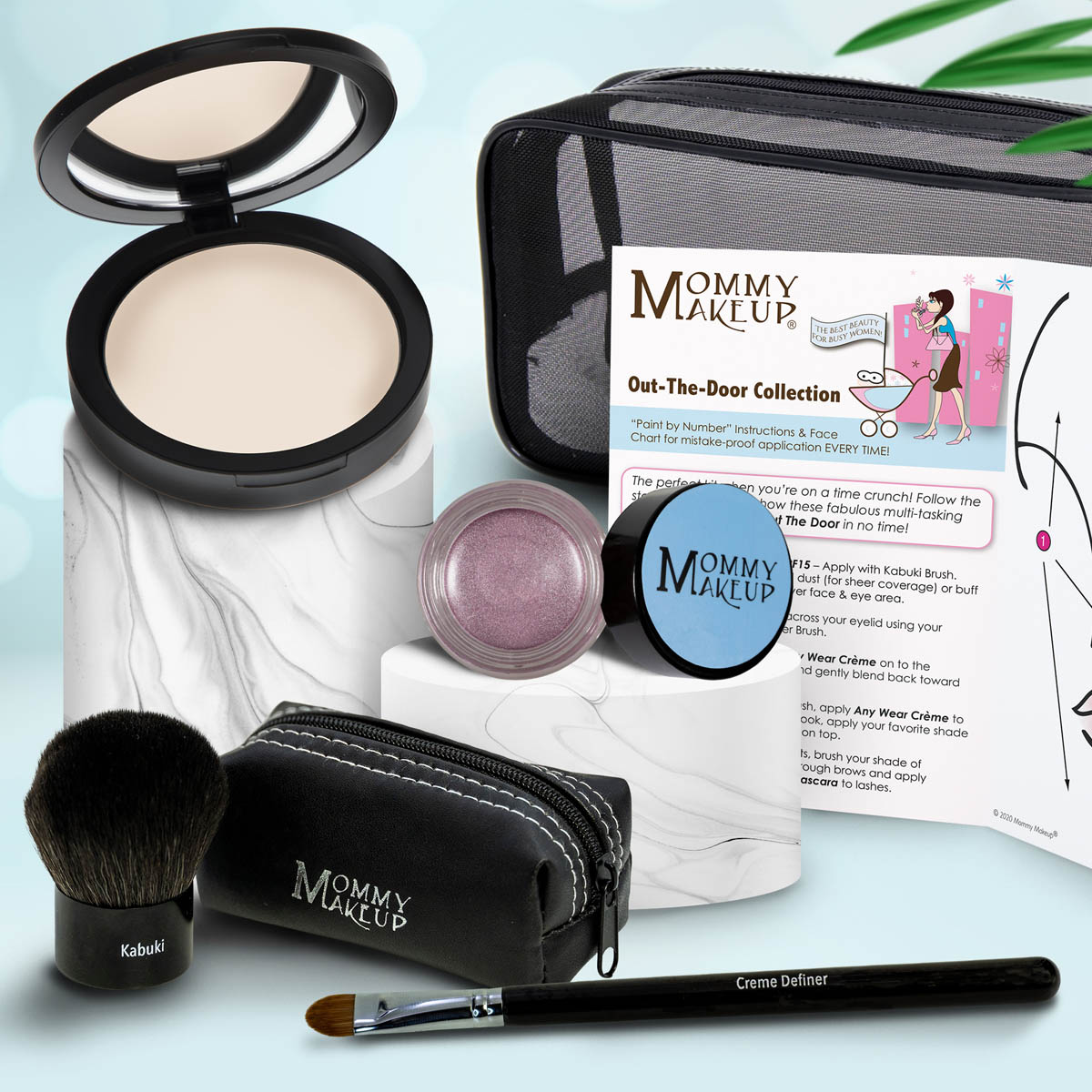 Out The Door Collection | Travel-friendly, Multi-tasking,Talc-free Makeup Set