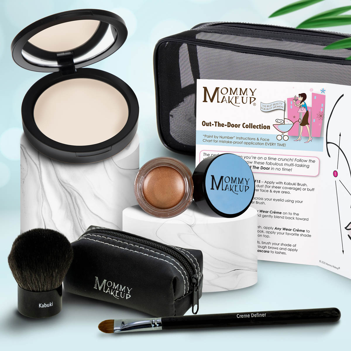 Out The Door Collection | Travel-friendly, Multi-tasking,Talc-free Makeup Set