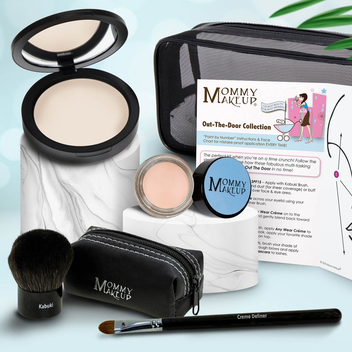 Out The Door Collection | Travel-friendly, Multi-tasking,Talc-free Makeup Set