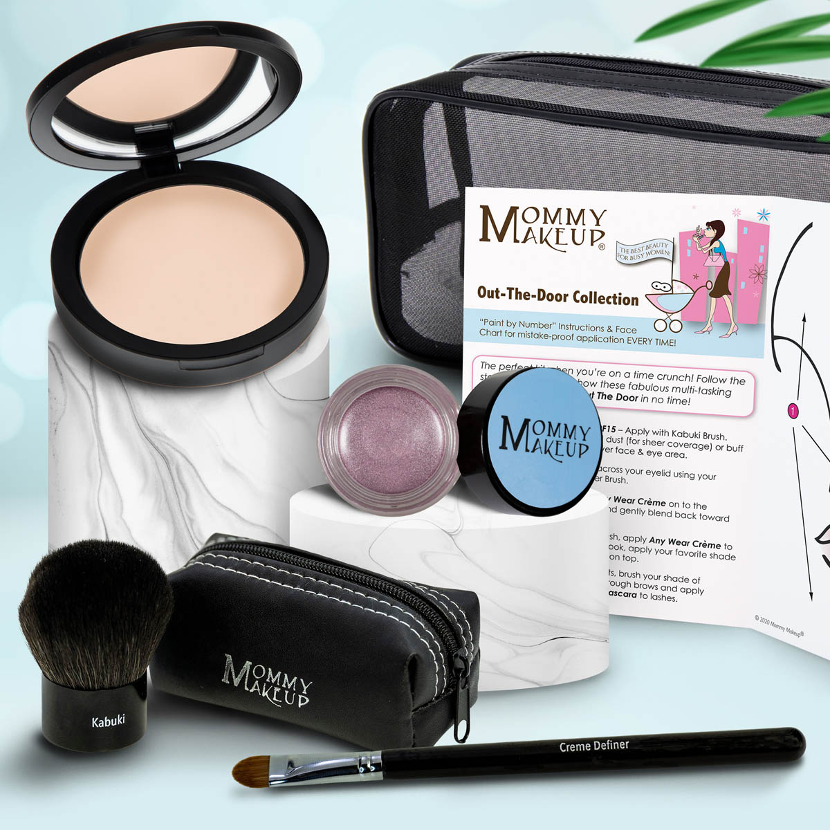 Out The Door Collection | Travel-friendly, Multi-tasking,Talc-free Makeup Set