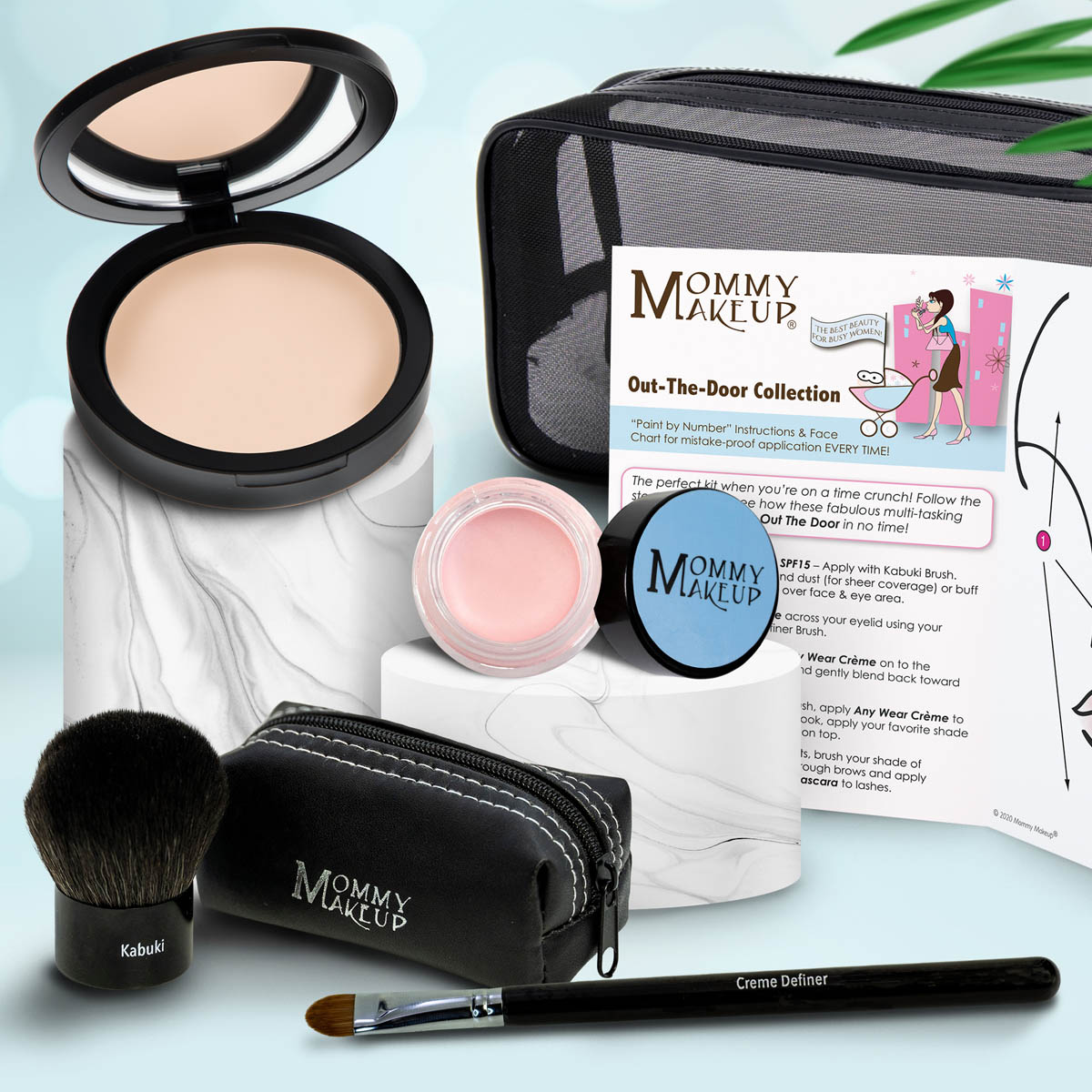 Out The Door Collection | Travel-friendly, Multi-tasking,Talc-free Makeup Set