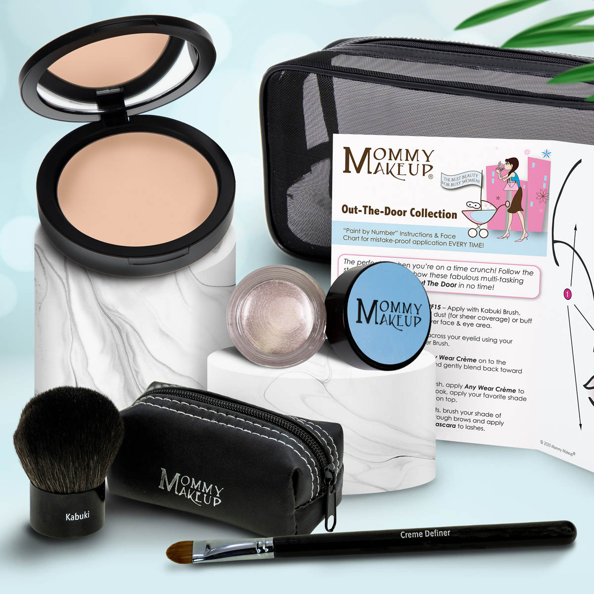 Out The Door Collection | Travel-friendly, Multi-tasking,Talc-free Makeup Set