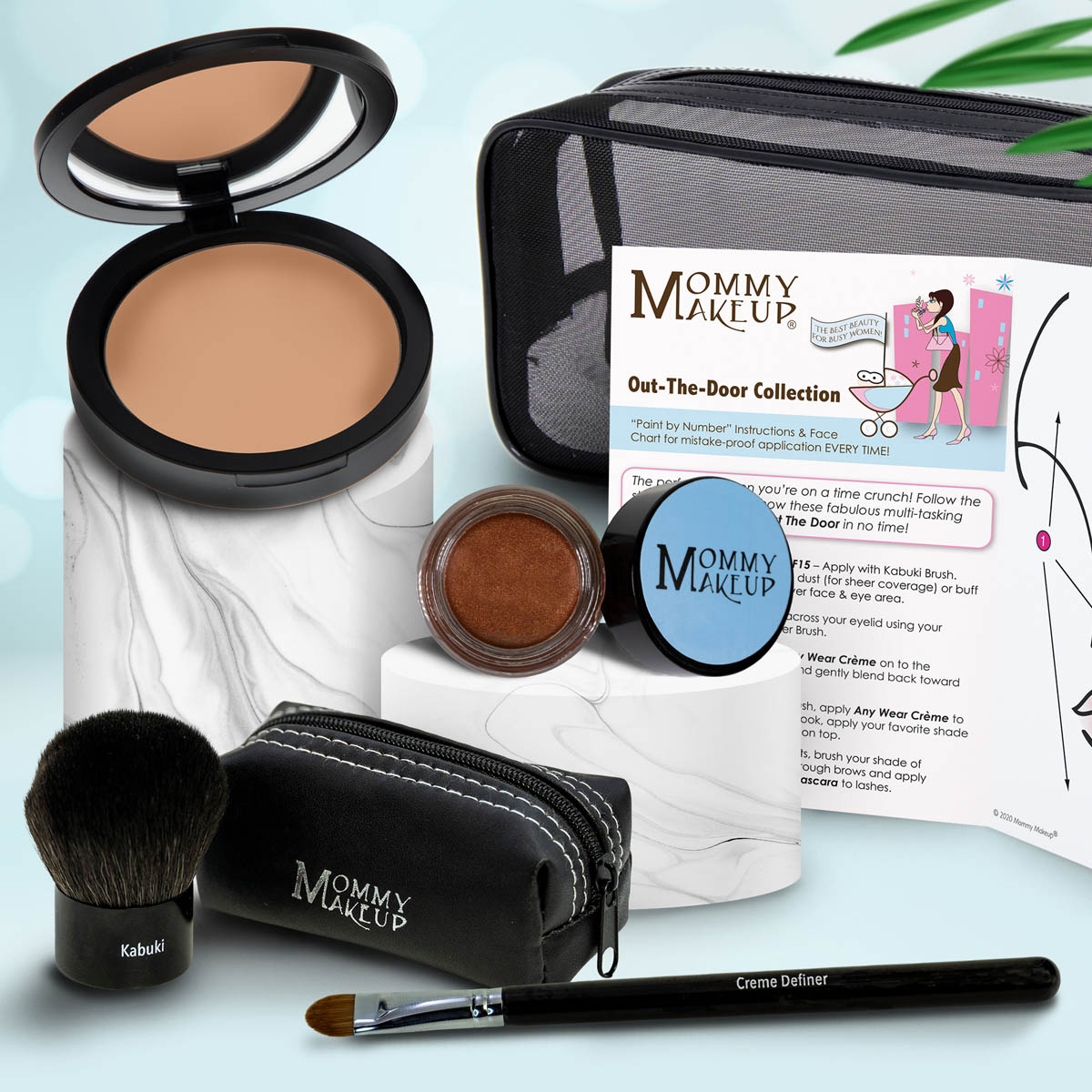 Out The Door Collection | Travel-friendly, Multi-tasking,Talc-free Makeup Set