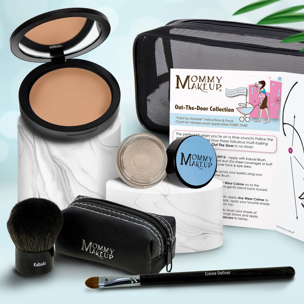 Out The Door Collection | Travel-friendly, Multi-tasking,Talc-free Makeup Set