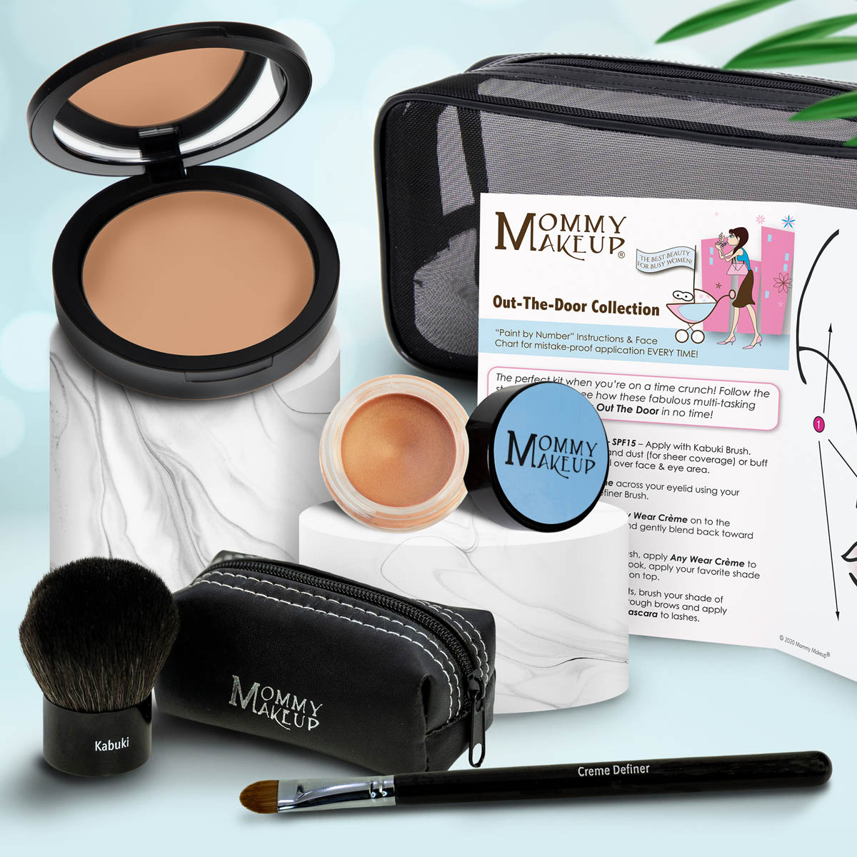 Out The Door Collection | Travel-friendly, Multi-tasking,Talc-free Makeup Set