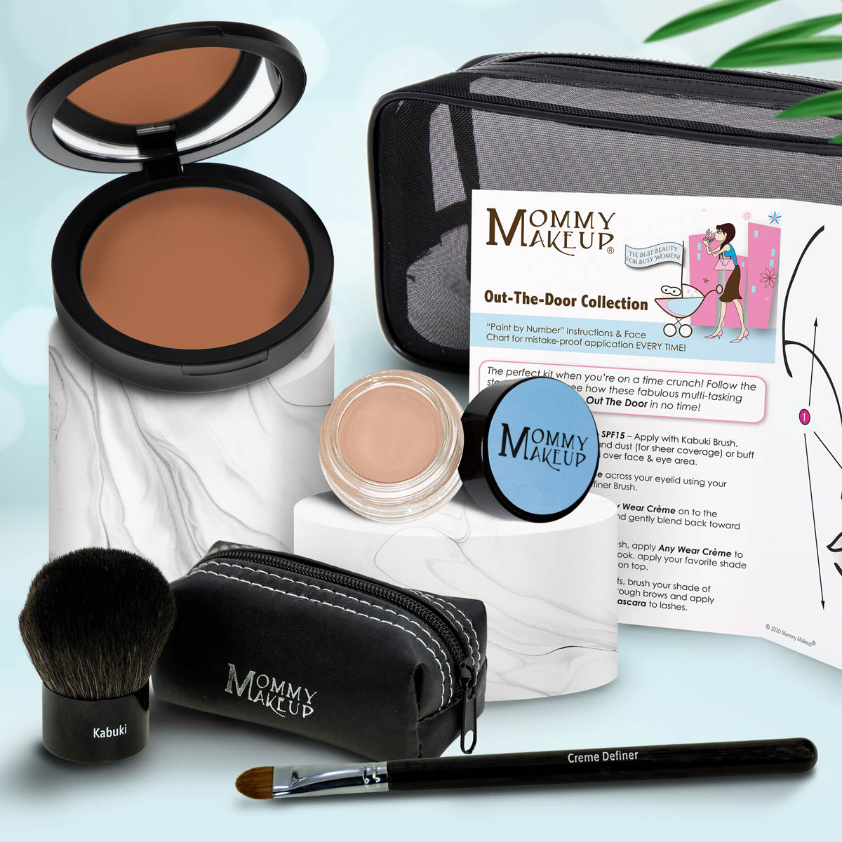 Out The Door Collection | Travel-friendly, Multi-tasking,Talc-free Makeup Set