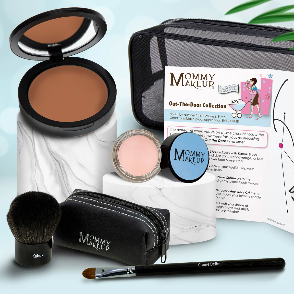 Out The Door Collection | Travel-friendly, Multi-tasking,Talc-free Makeup Set