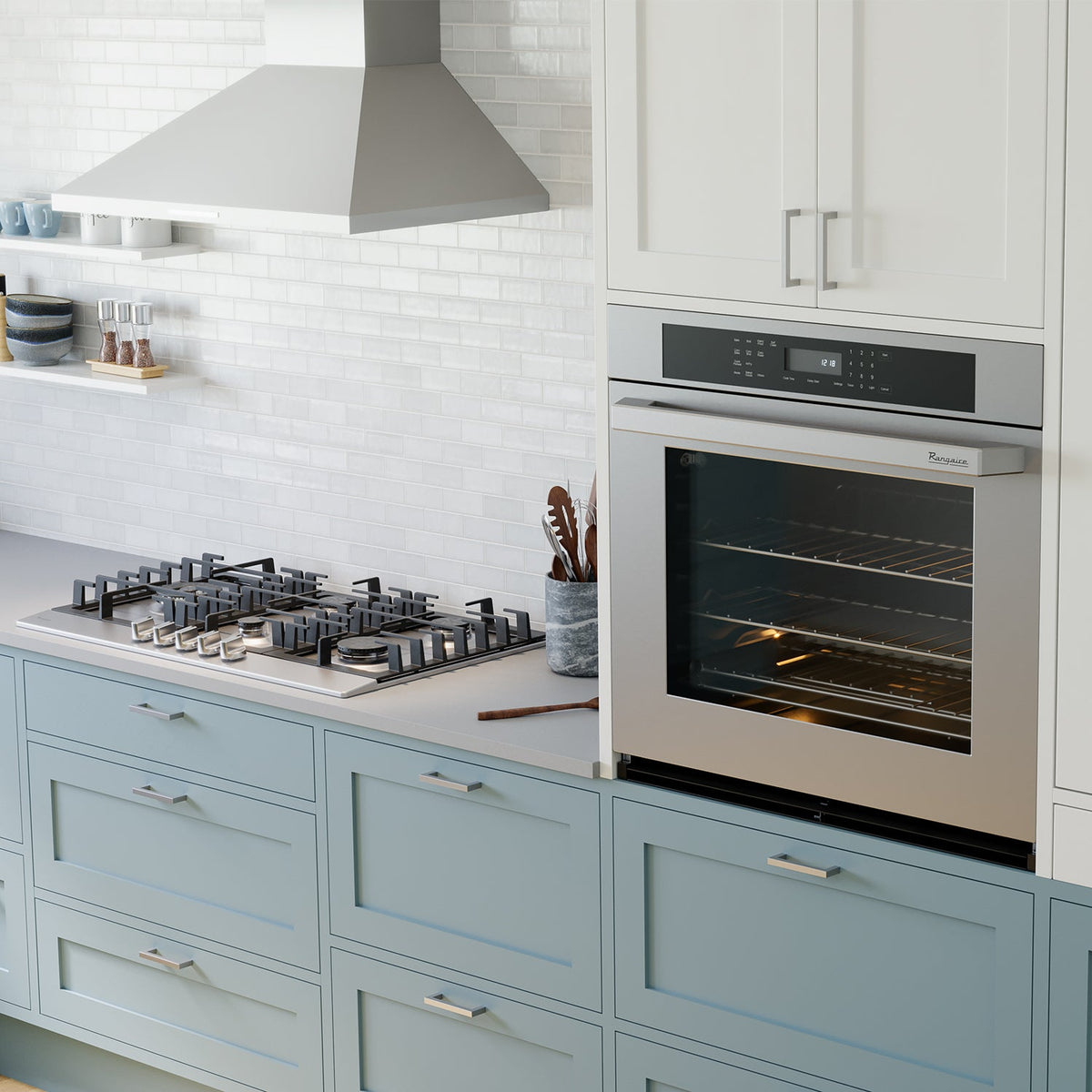 Rangaire 34" Gas Cooktop 5 Burners Stainless Steel RCG341S
